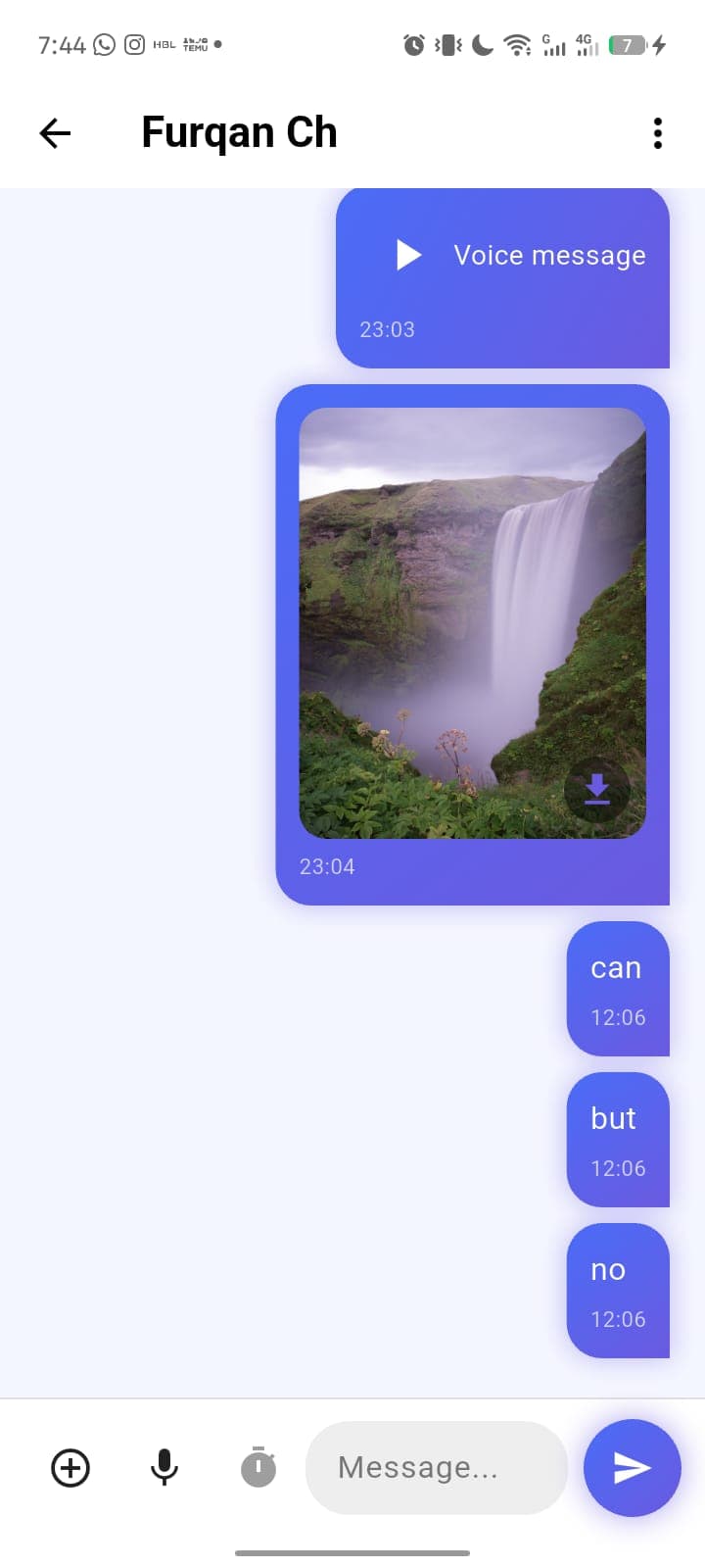 Whisp app preview